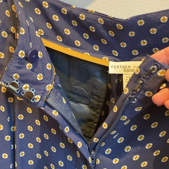 Anthropologie Feather Bone Wide Leg Dress Pants - Picture 9 of 11